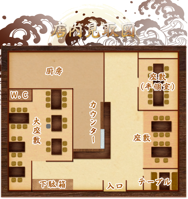 店内見取図